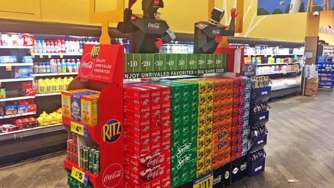 Coca-Cola 'Big Game' Pallet Train